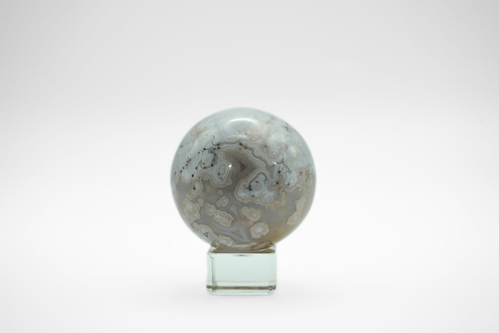 Flower Agate Sphere
