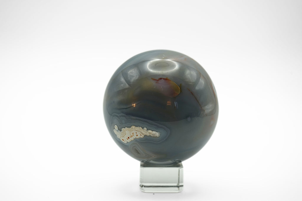 Orca Agate Sphere