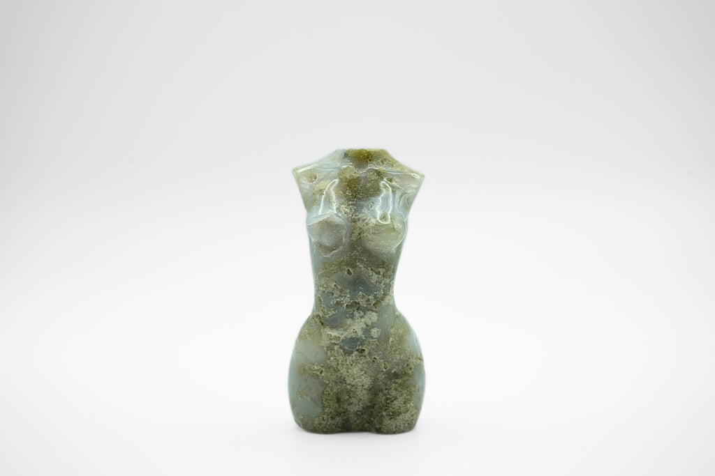 Moss Agate Goddess