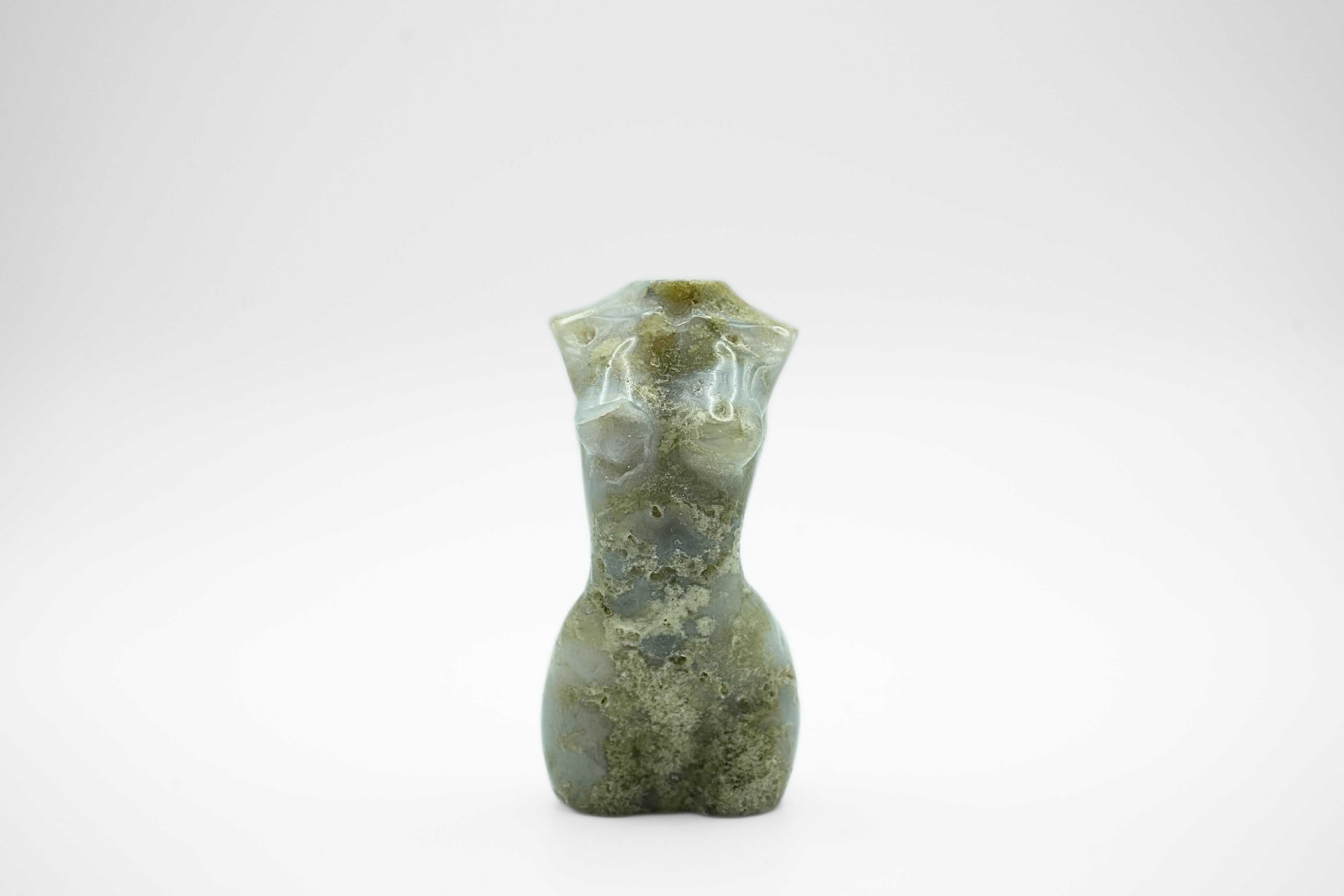 Moss Agate Goddess