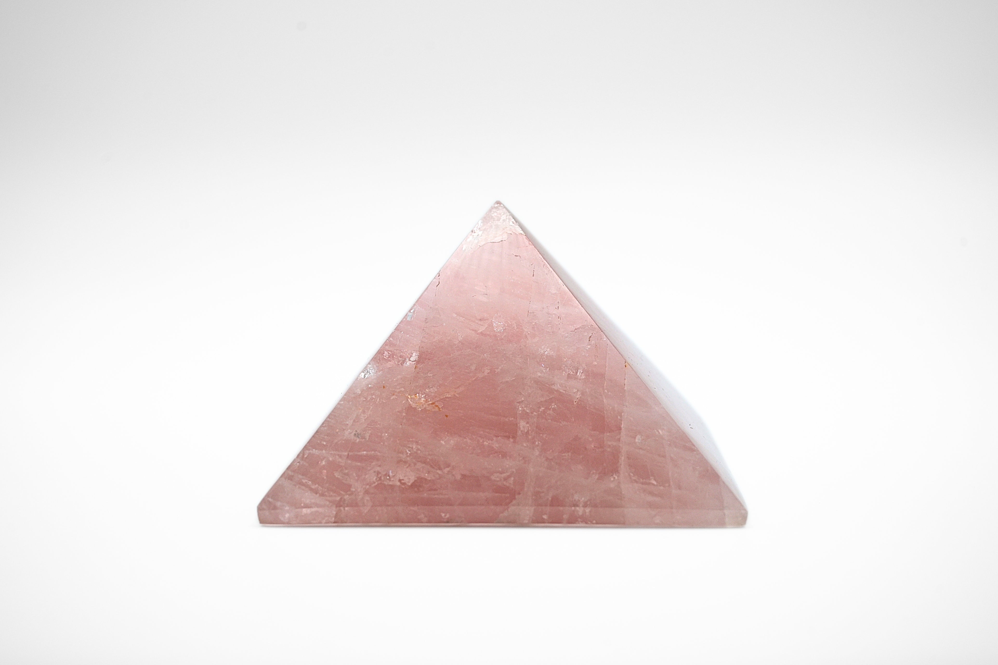 Rose Quartz Pyramid