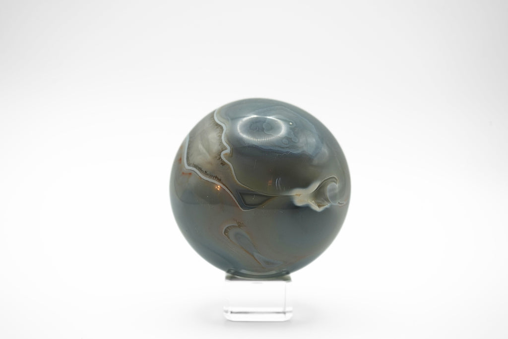 Orca Agate Sphere