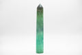 Green Fluorite Tower (with Rainbow Fluorite hue)