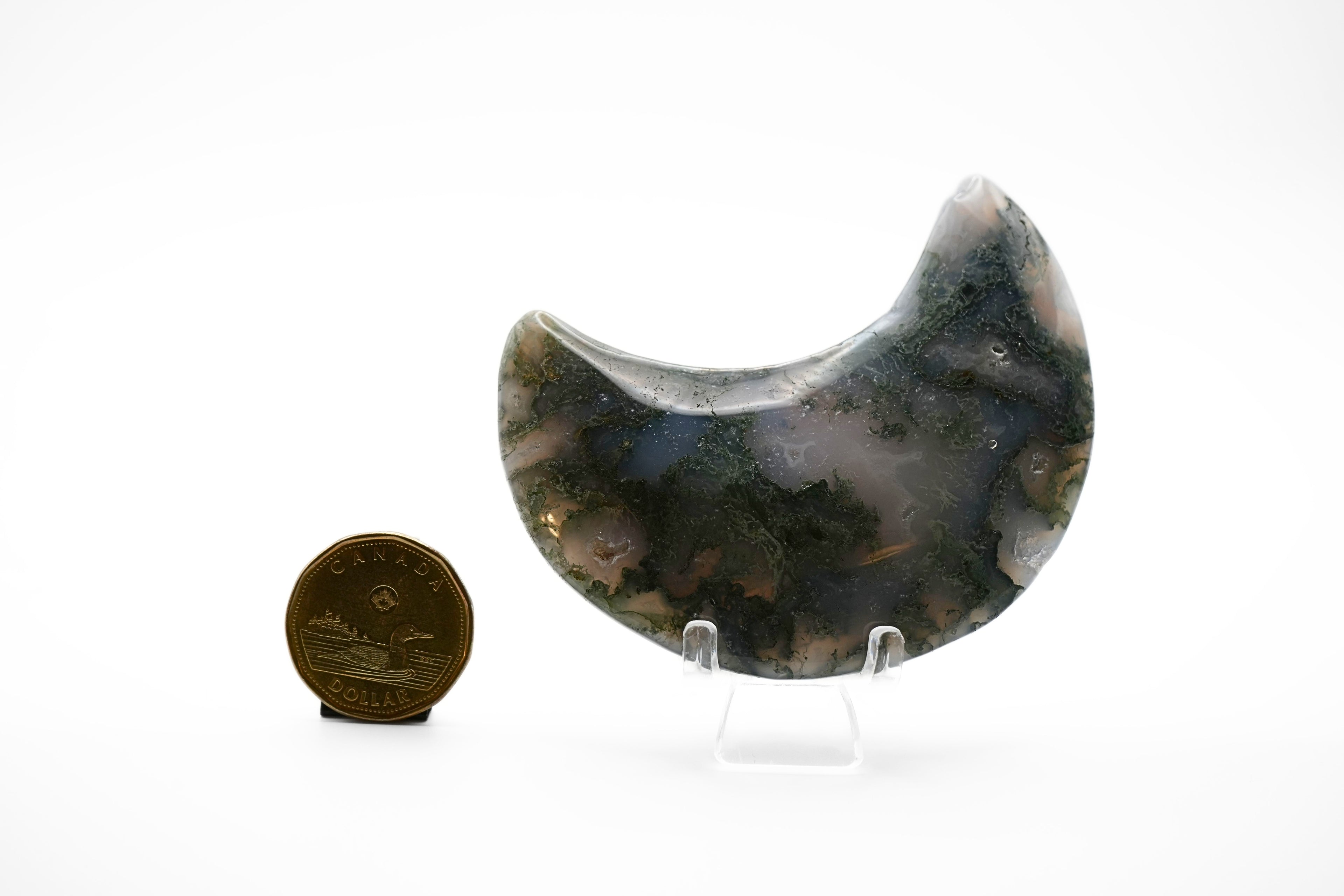 Moss Agate Moon