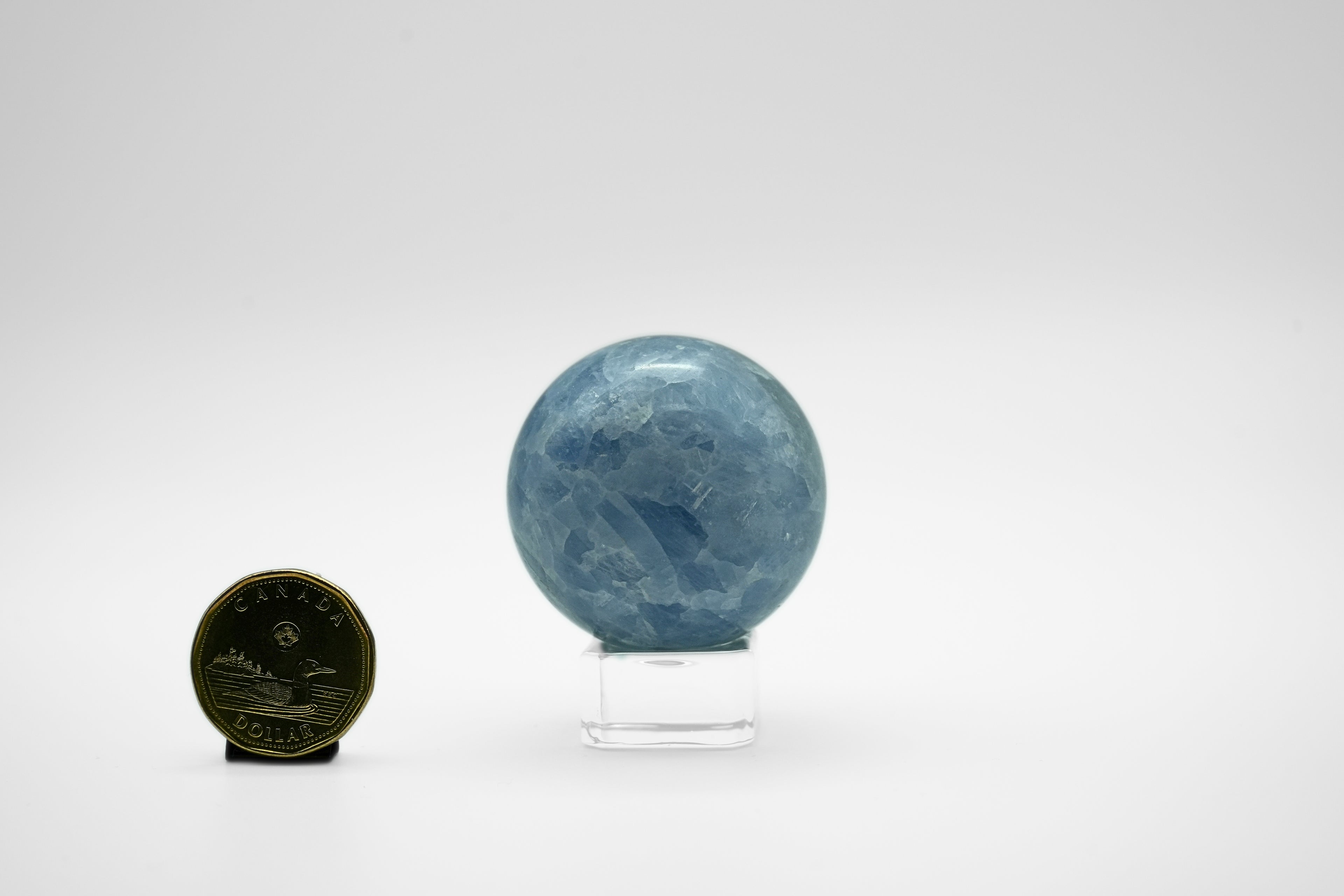 Blue Calcite Sphere