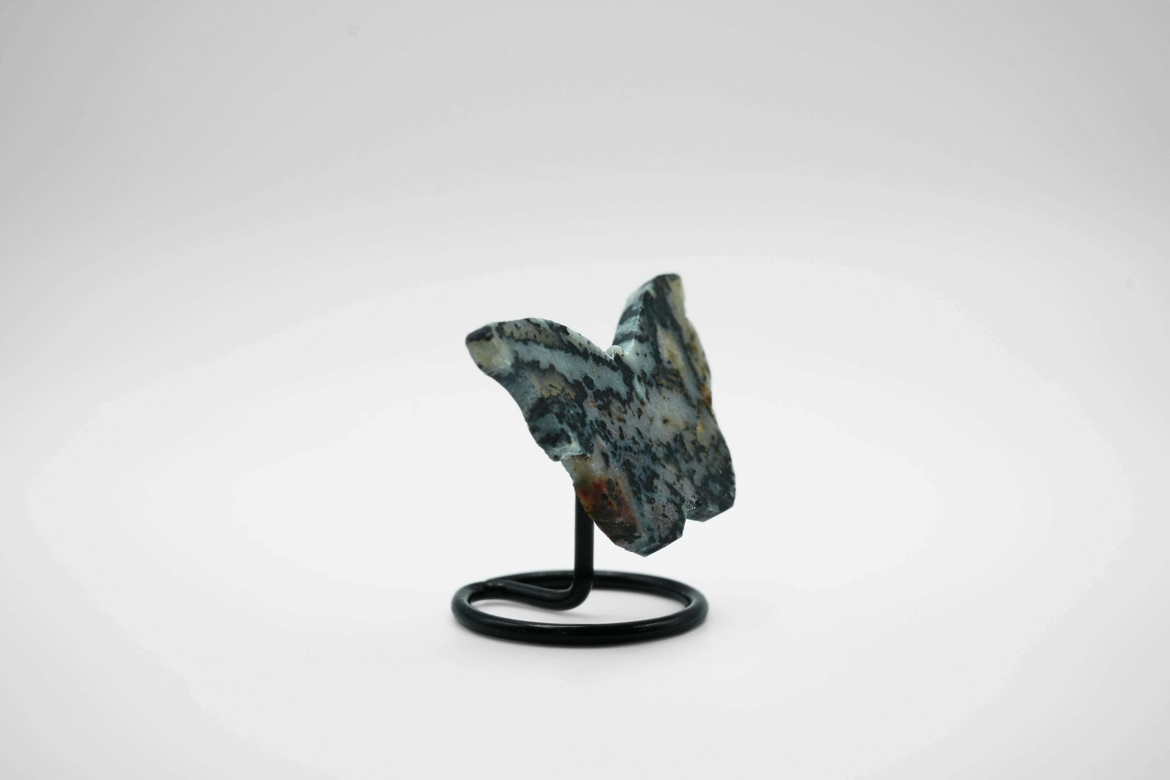 Moss Agate Butterfly