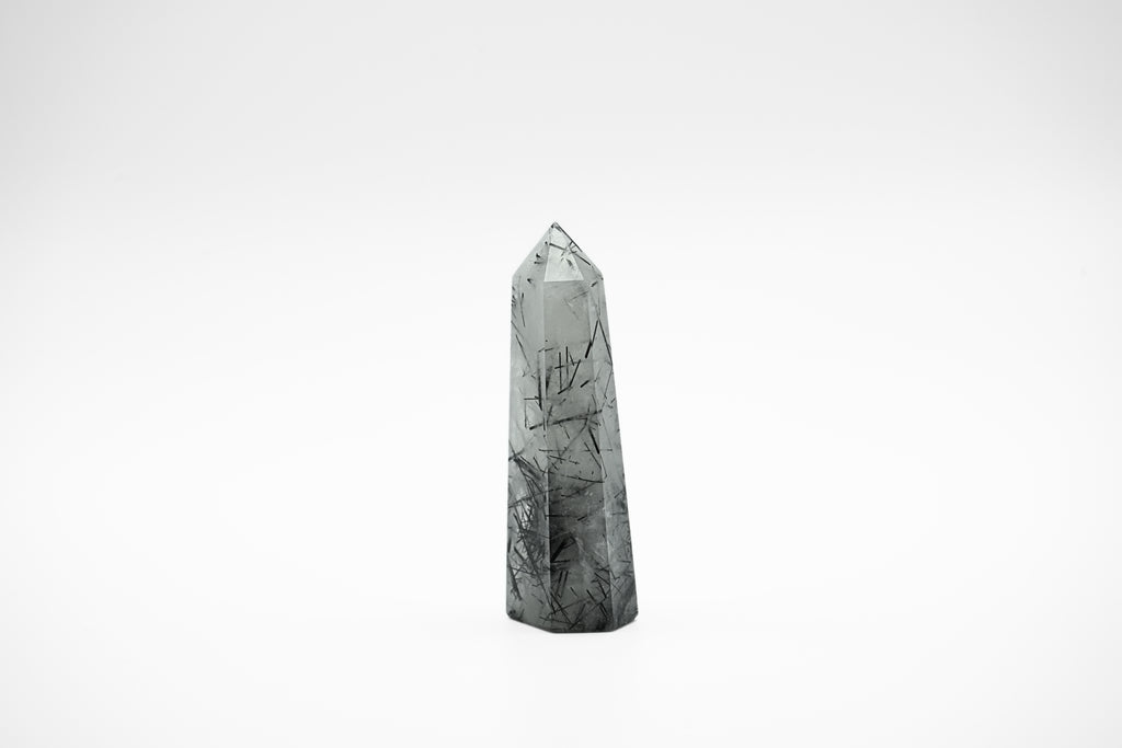 Black Tourmaline in Quartz
