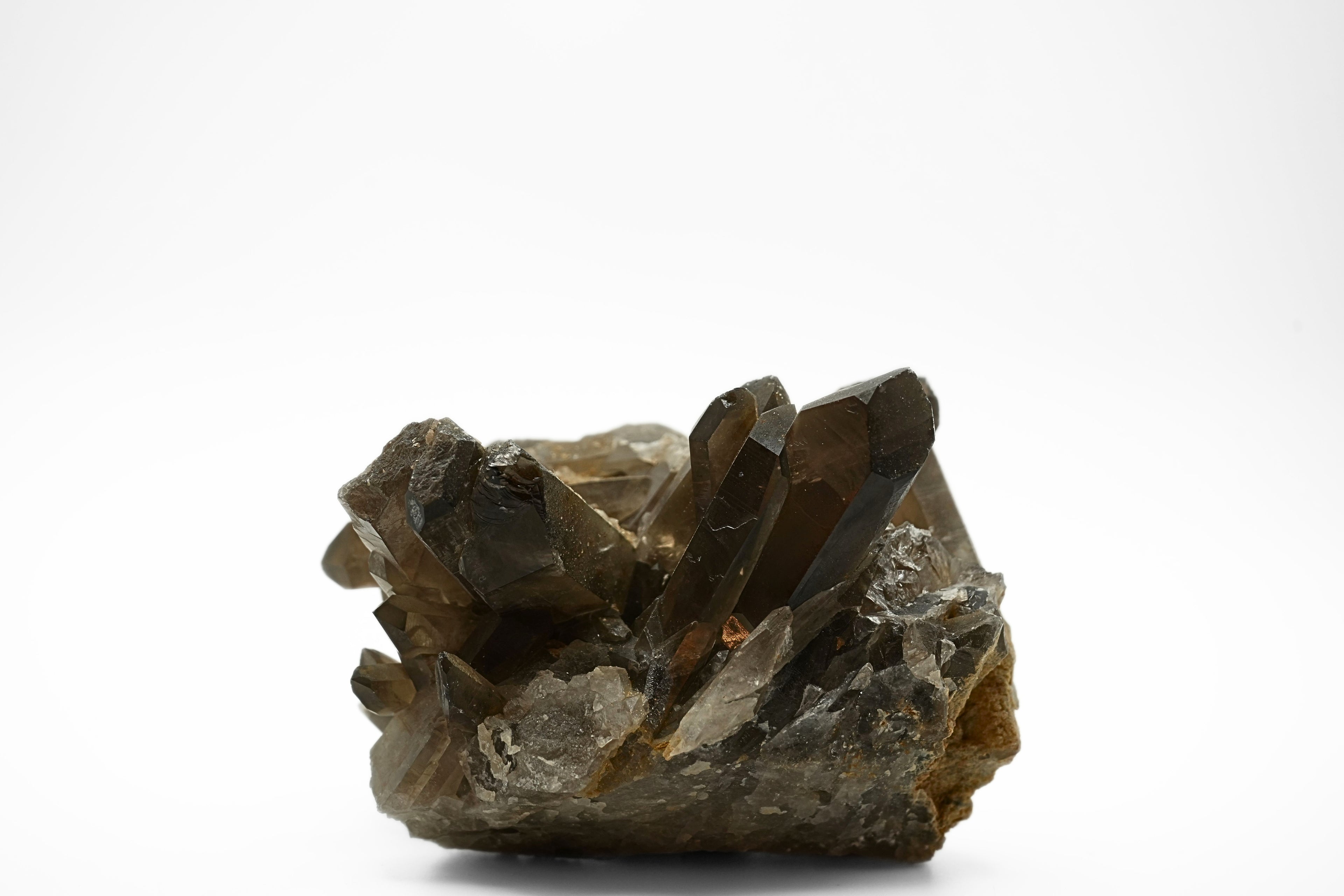 Smokey Quartz Cluster - AA Quality