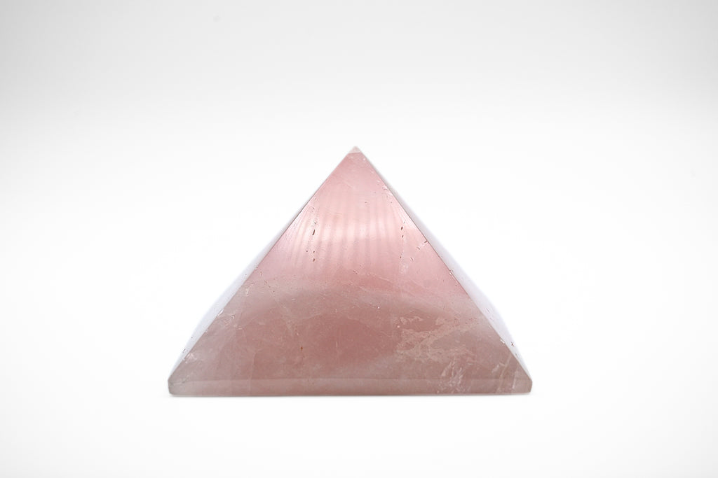 Rose Quartz Pyramid