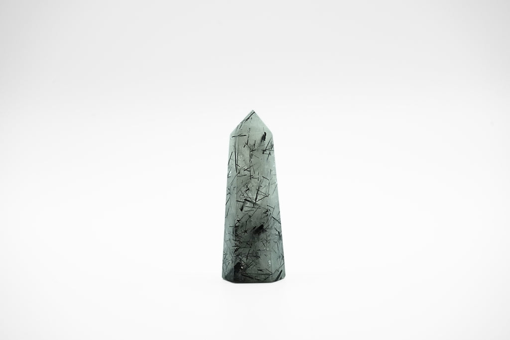 Black Tourmaline in Quartz