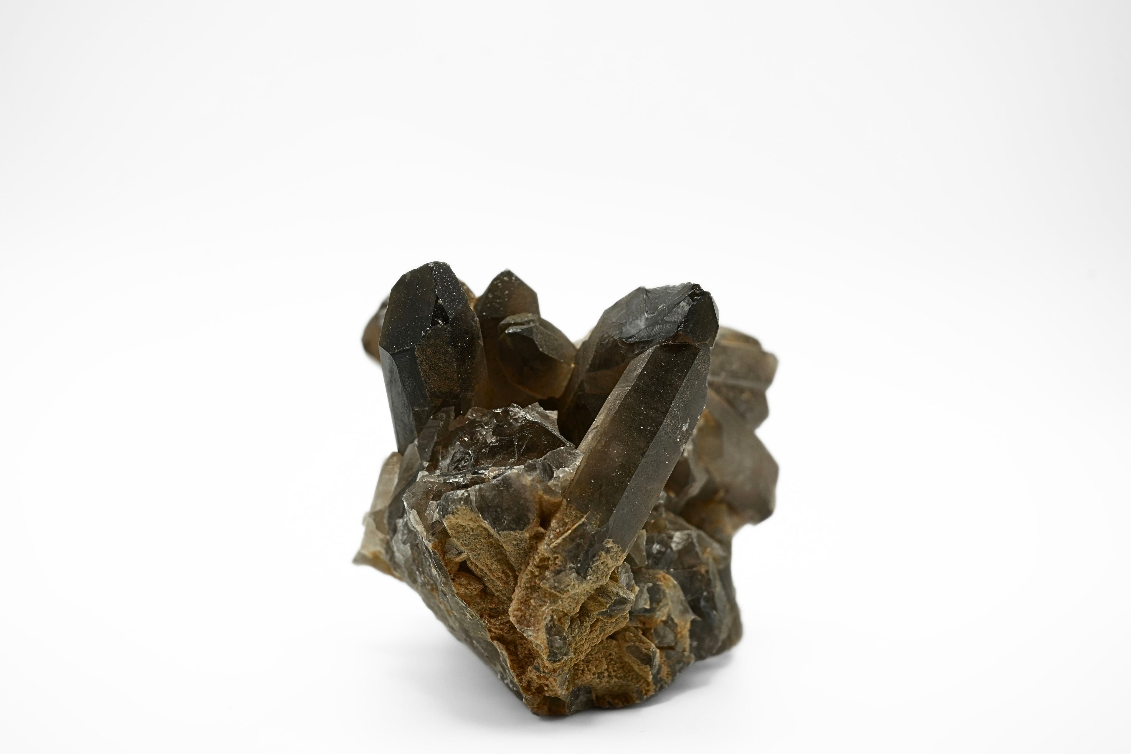 Smokey Quartz Cluster - AA Quality