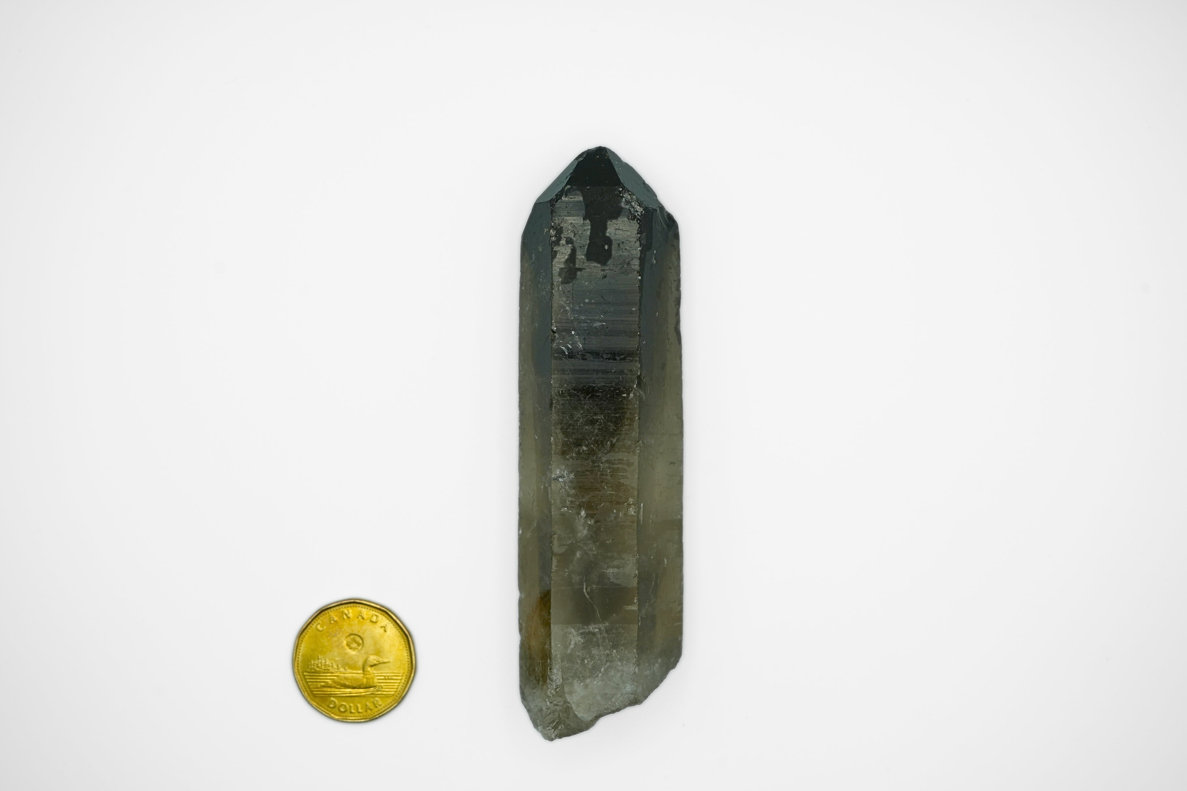 Smokey Quartz Dual Texture Point